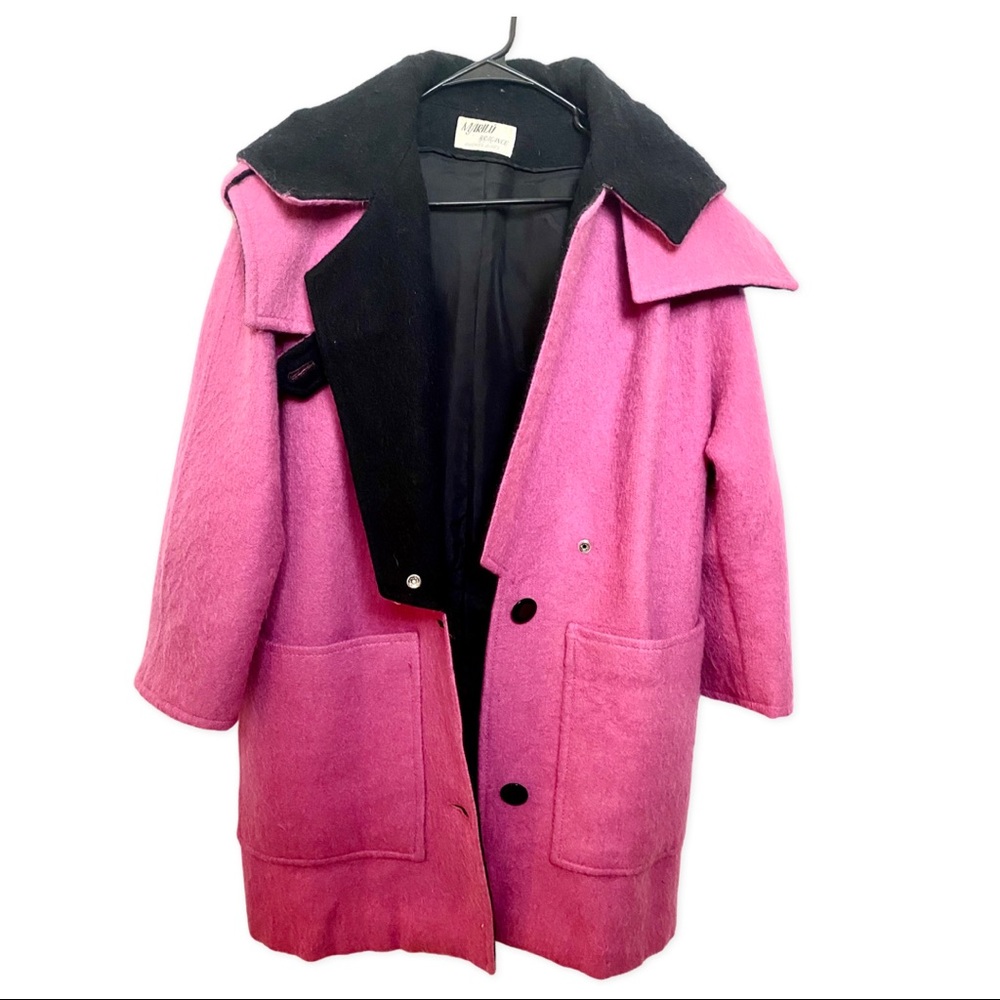 1960s Pink Mohair Coat by Marilu of Buenos Aires